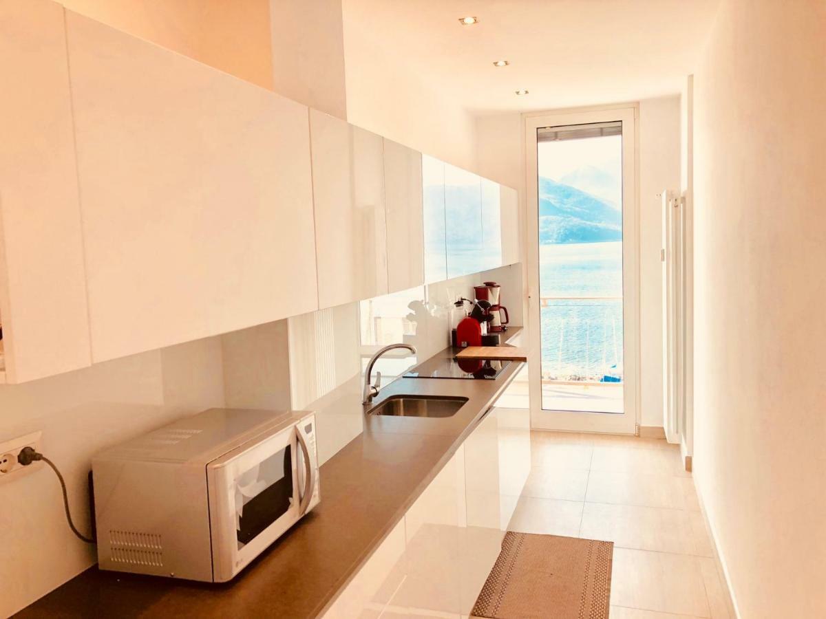 Attico Palazzo Di Vetro Apartment Luino Bagian luar foto